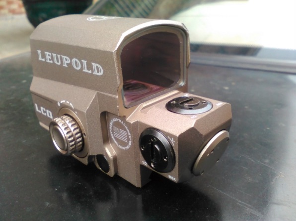 Holographic LEUPOLD LCO Style red dot sight Tan